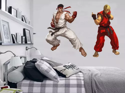 Adesivo Parede Ryu Street Fighter