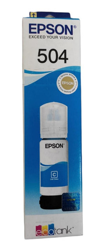 Garrafa Tinta Ciano 70ml Epson L14150 L4150 L4260 T504220 G