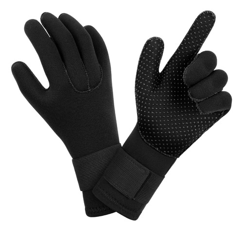 Auauy Guantes De Buceo, Guantes De Neopreno De 3 Mm Con Cinc