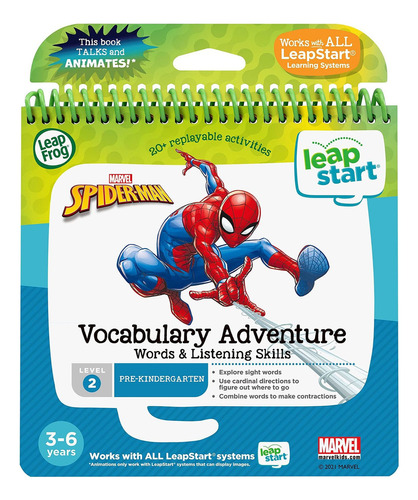 Leapfrog Leapstart Spider-man Vocabulary Adventure