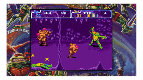 Imagen 3 de 3 de Teenage Mutant Ninja Turtles: The Cowabunga Collection Teenage Mutant Ninja Turtles Standard Edition Konami Nintendo Switch Físico