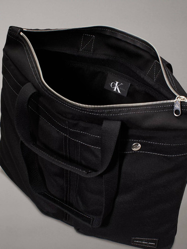 Tote Negra Calvin Klein Con Monologo Para Hombre