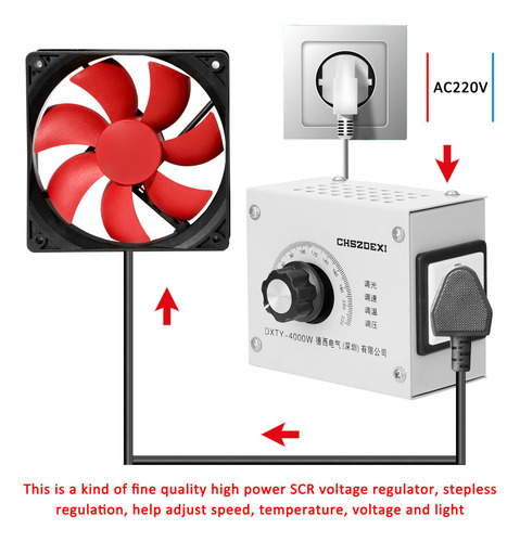Regulador De Voltaje Regulador Compacto Ajustable Variable