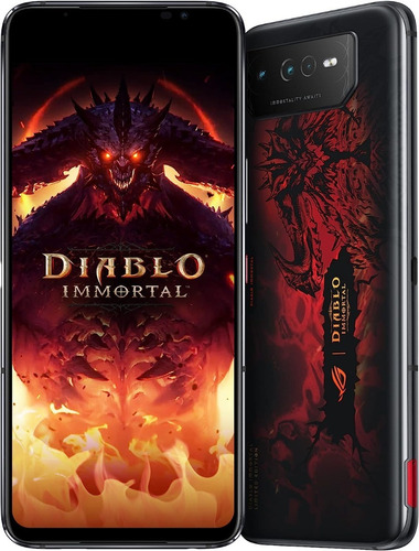Asus Rog Phone 6 Diablo Inmortal Ai2201_c 5g 16gb 512gb Dual