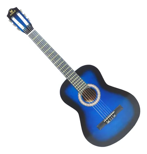 Guitarra Criolla Clasica Eagle 39 Funda Pua Curso Garantia