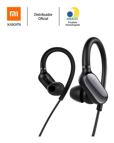 Imagem 2 de 3 de Fone De Ouvido Bluetooth Mi Sports Xm, Preto