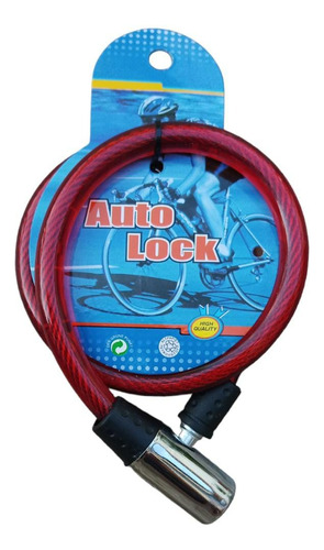 Candado Para Bicicleta Cable De Bloqueo Antirrobo Cerradura