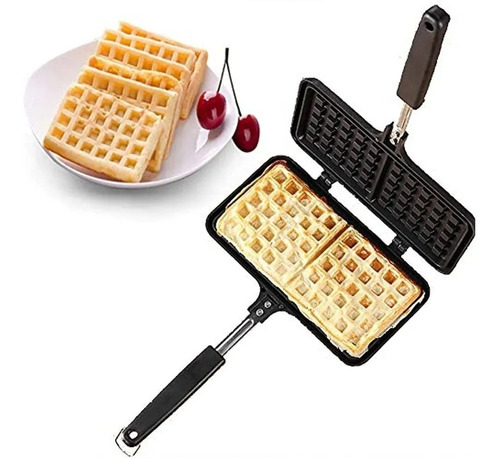 Wafflera Waffles Pancakes Gofres Directo A La Estufa, Antiad