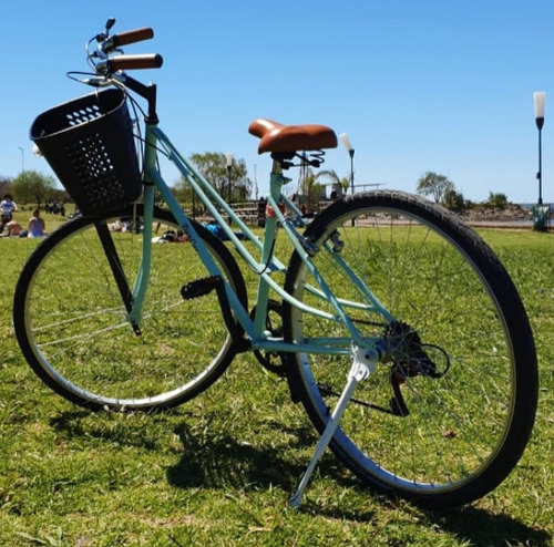 Bicicleta De Paseo Vintage Rodado 29 Con 6 Cambios