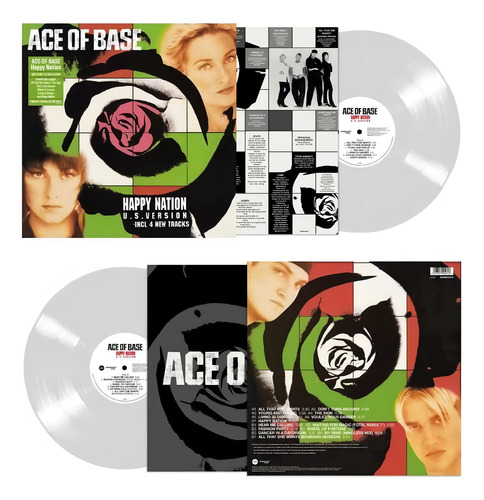 Ace Of Base Happy Nation Vinilo Transparente Limitado