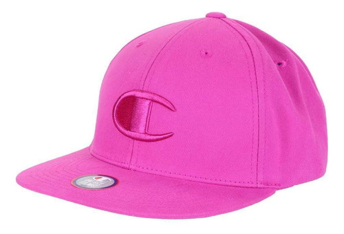 Boné Champion Snapback Bb Big C Hat Aba Reta Rosa