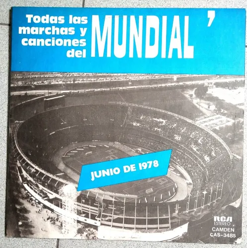 Todas Las Marchas Y Canciones Mundial 78 Futbol Lp Nacional (Usado)