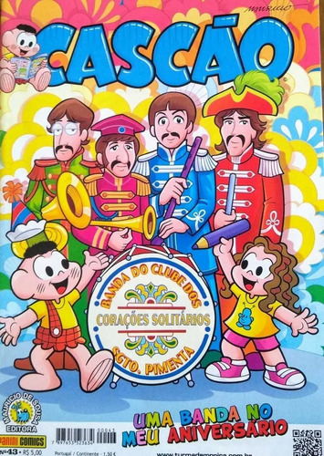 Turma Da Mônica Kit Com 50 Gibis Novos Sem Repetição.