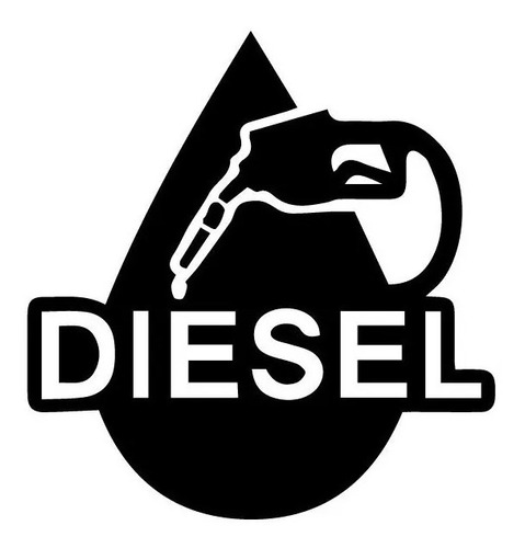 Sticker Tapa De Combustible Diesel