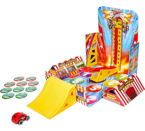 Little Tikes Crazy Fast Flip Flip Flip Carnival Play Con Un