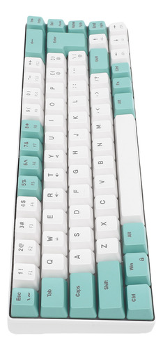 Teclado Con Cable De 68 Teclas Para Juegos Con Retroiluminac