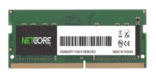 Imagem 1 de 2 de Memória Ram Notebook Macmemory 16gb 2400mhz Netcore Garantia