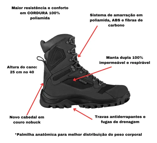 Bota amphibian da marca invictus sales