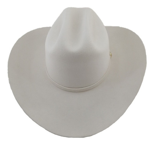 Sombrero Texana De 100 X Marca West Point Blanco Pelo Castor