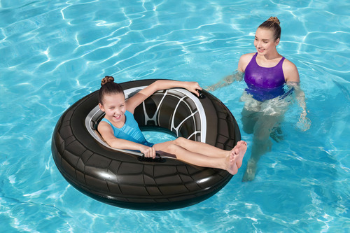 Flotador Piscina Aro Bestway Llanta Neumatico Unisex 36102