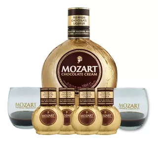 Pack Premium: Mozart 700 Ml + 04 Mozart Mini 50 Ml + 2 Vasos