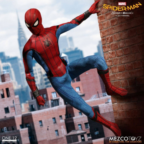 mezco spider man homecoming homemade suit