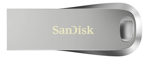 Memoria Usb 512gb Sandisk Ultra Luxe Usb 3.1 Gen 1 150 Mb/s Color Plateado