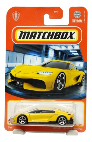 Matchbox 2021 Koenigsegg Gemera + Obsequio 