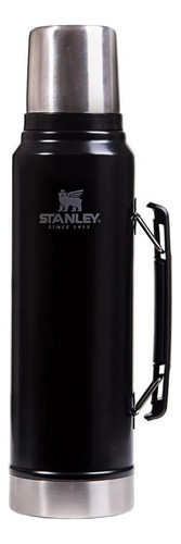 Termo Stanley Classic 950 ml de acero inoxidable 1L negro