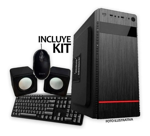 Imagen 1 de 5 de Pc Cpu Intel Core I3 Ddr3 8g Ssd 120 Hd 500gb Kit