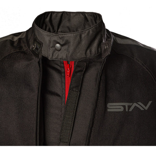 Imagen 3 de 10 de Campera Moto Stav All Seasons Protection Abrassion Control