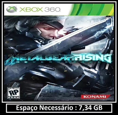 Jogo Metal Gear Rising - Revengeance - Xbox 360 - Original