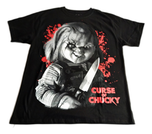 Chucky Muñeco Diabolico Polera Talla L 