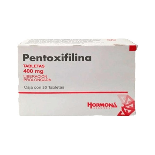 Pentoxifilina Hormo 30 Tabletas 400mg