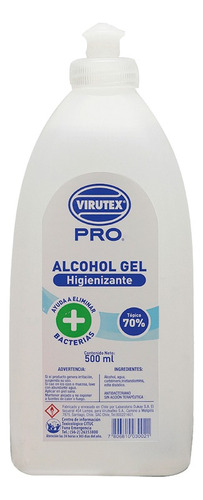 Alcohol Gel 500ml Virutex Pro