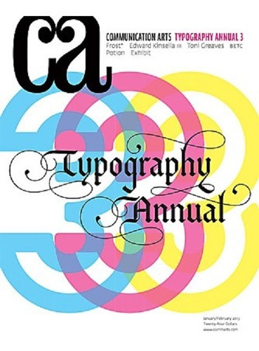 Communication Arts | Typography Annual 3  | Ene/feb 2013