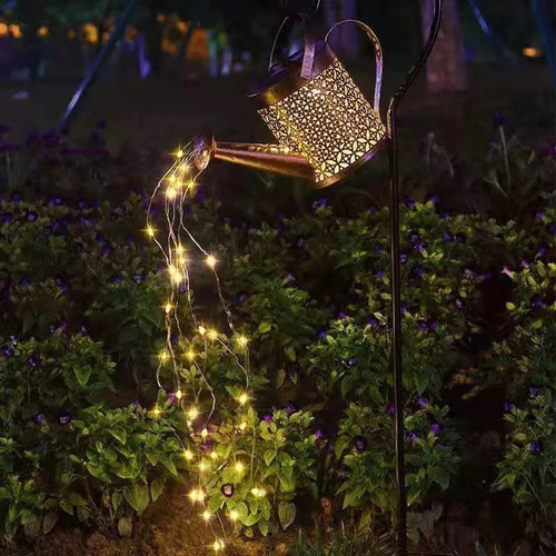Novo Luz De Jardim Solar Conduzida Com Regador De Fio De .