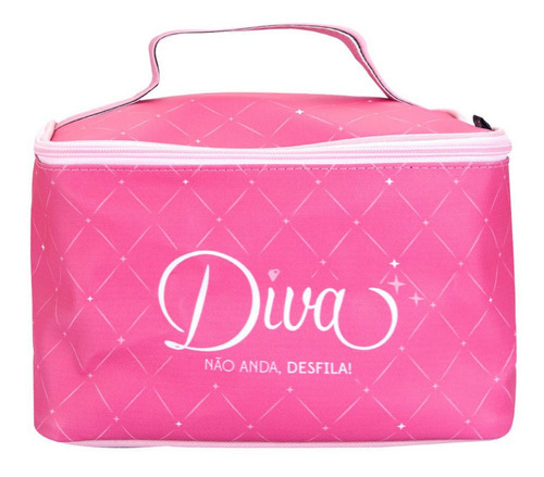 Bolsa Térmica Classic Diva - Uatt? Cor Rosa Florido