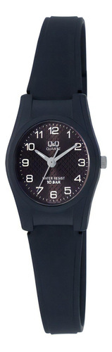 Reloj Q&q Vq03j009y Negro Mujer