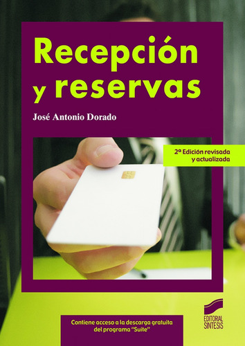 Libro Recepcion Y Reservas - Dorado, Jose Antonio