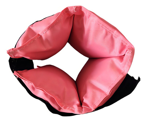 Pesas Fitness Par D Polainas Para Tobillos 3kg Cada Una Rosa Rosa