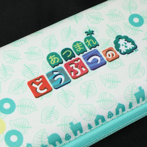 Kit Nintendo Switch Animal Crossing Verde Estuche Protector