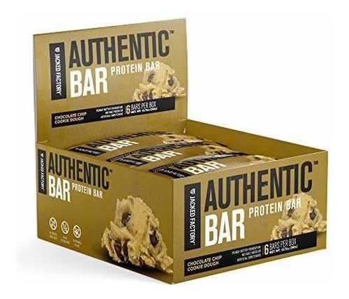 Barra De Proteina Authentic Bar Peanut Butter 6unds