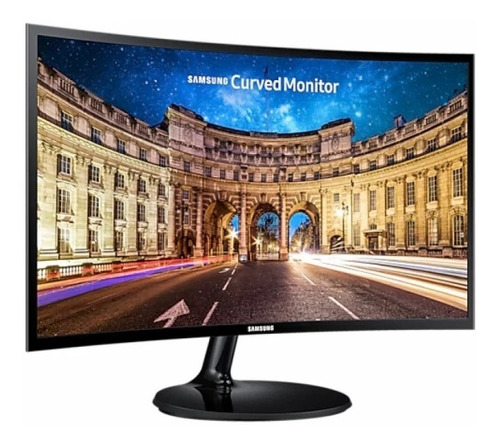 Monitor Led Samsung 27 Widescreen Full Hd 1920x1080 Lc27f390