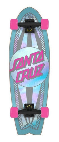 Santa Cruz Skateboards Prismatic Dot Shark Cruzer 8.3 In X