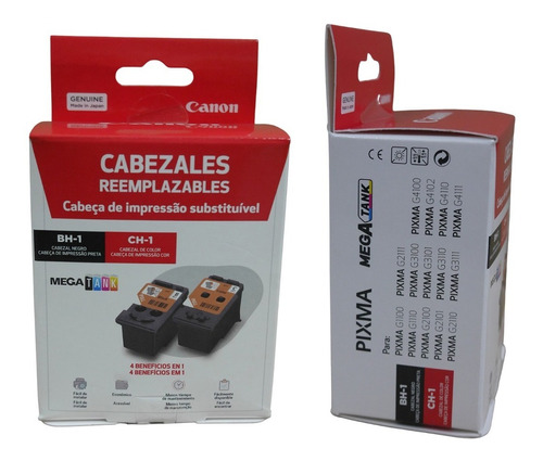 Cabezales Negro Y Color Canon Serie G | G4110 G3110 G2110 G1