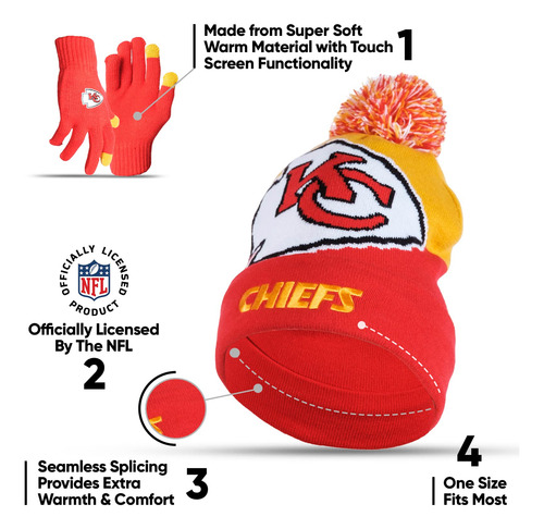 Gorro Ultra Game Core Fan Con Juego De Guantes