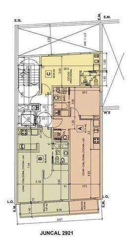 Imagen 3 de 6 de Departamento - Barrio Norte