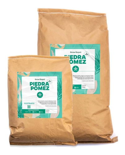 Piedra Pómez Pequeña, Tepojal, Pumita- 80 L (24kg)