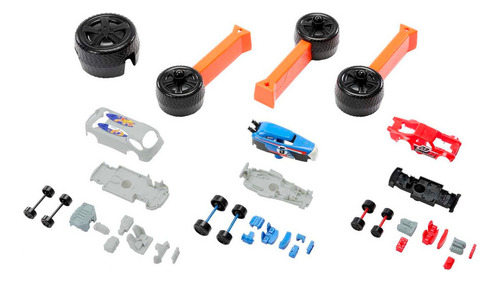 Mattel Games Juego De Mesa Hot Wheels Construye Y Destruye